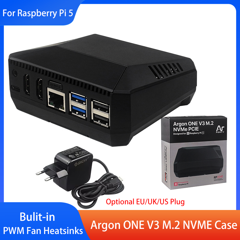 Argon ONE V3 M.2 NVME Case Alu - Turing Pi 2 ulasan dan harga