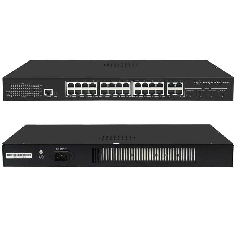 4 8 16 24 Port Full Gigabit L2 - Sfp+ 10G Managed Switch 8 Port ulasan dan harga